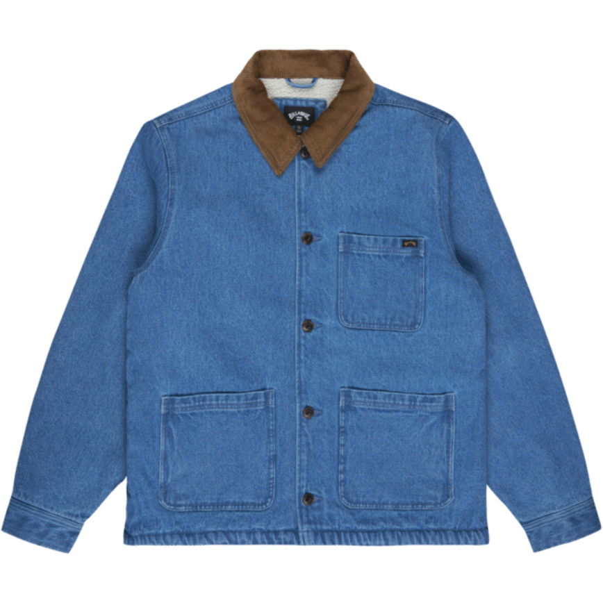2026 Billabong Mens Chore Jacket EBYJK00150 - Bleach
